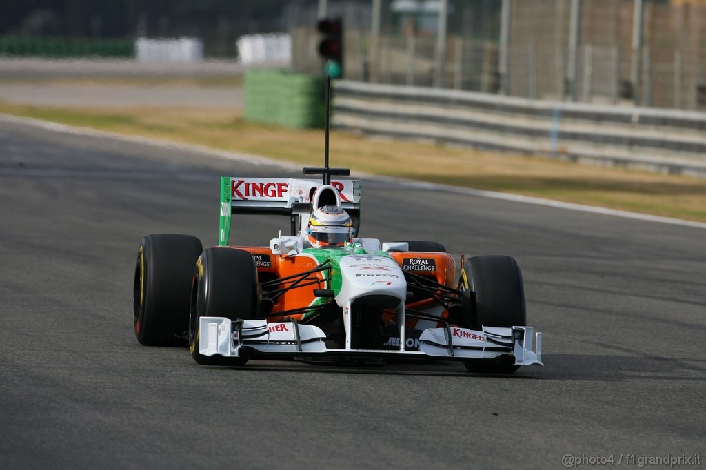 Valencia Test Febbraio 2011, Nico Hulkenberg (GER), Force India F1 Team, Test Driver 