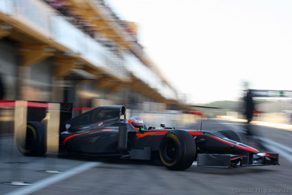 Valencia Test Febbraio 2011, Narain Karthikeyan (IND), Hispania Racing F1 Team, HRT