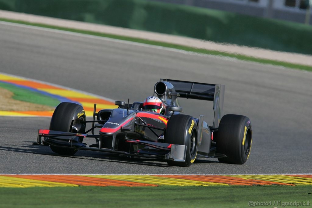 Valencia Test Febbraio 2011, Narain Karthikeyan (IND), Hispania Racing F1 Team, HRT