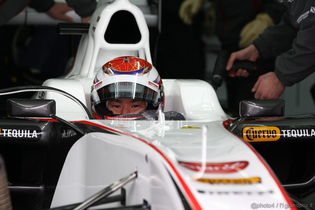 Valencia Test Febbraio 2011, Kamui Kobayashi (JAP), Sauber F1 Team 