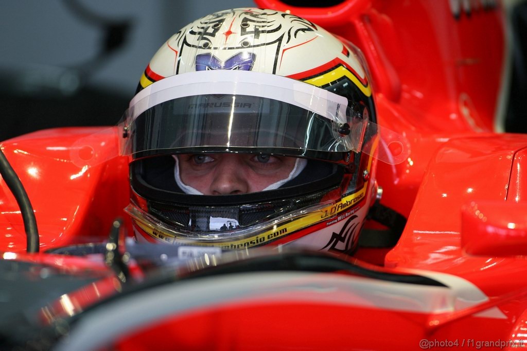 Valencia Test Febbraio 2011, Jerome d'Ambrosio (BEL), Virgin Racing