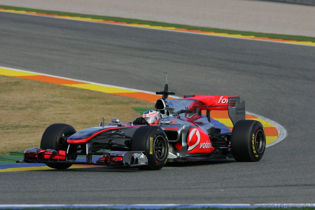 Valencia Test Febbraio 2011, Gary Paffett (GBR), Test Driver Mclaren Mercedes 