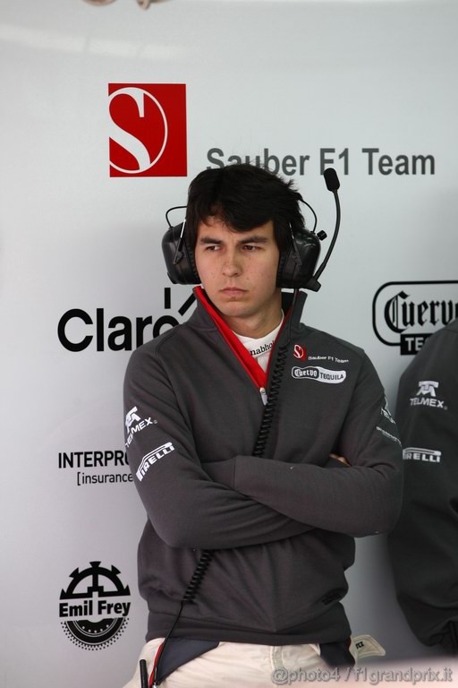 Valencia Test Febbraio 2011, Sergio Pérez (MEX), Sauber F1 Team