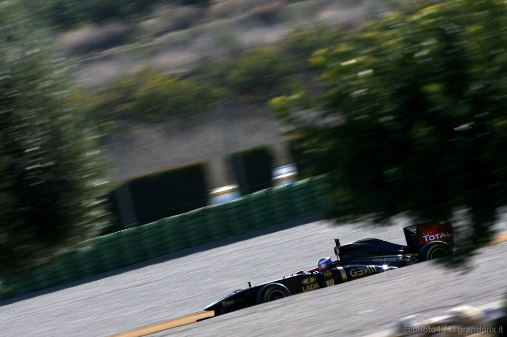 Valencia Test Febbraio 2011, 
Vitaly Petrov (RUS), Lotus Renault GP   