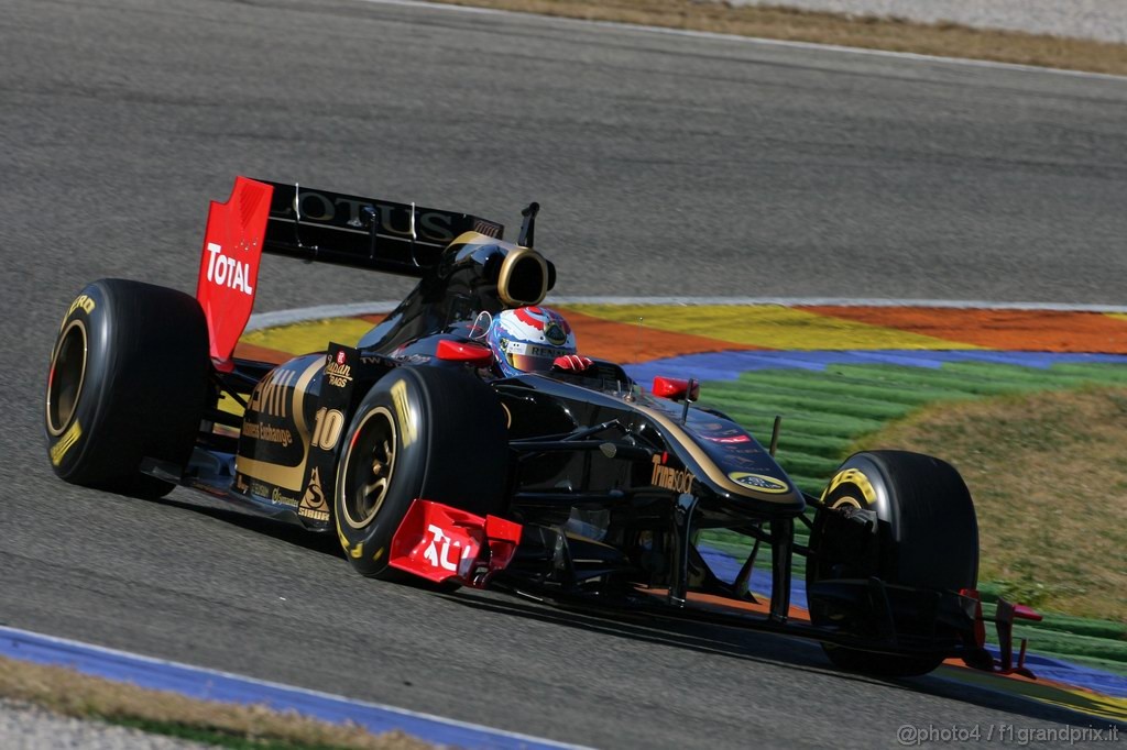 Valencia Test Febbraio 2011, 
Vitaly Petrov (RUS), Lotus Renault GP  