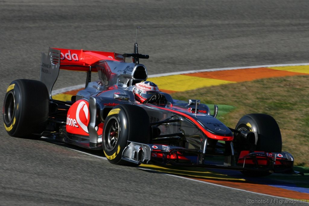 Valencia Test Febbraio 2011, 
Gary Paffett (GBR), Test Driver, McLaren Mercedes 