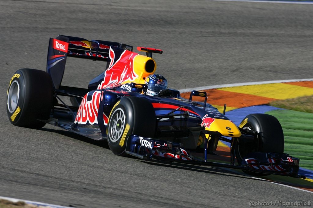 Valencia Test Febbraio 2011, 
Sebastian Vettel (GER), Red Bull Racing 