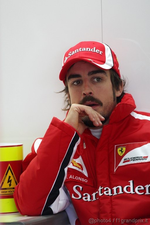 Valencia Test Febbraio 2011, 
Fernando Alonso (ESP), Ferrari 