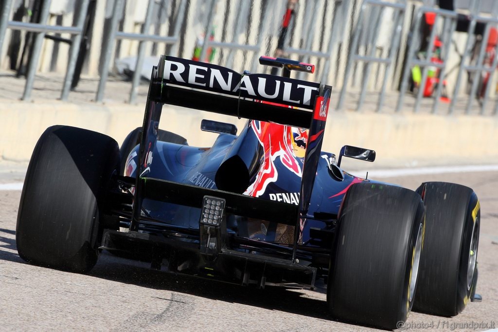 Valencia Test Febbraio 2011, 
Sebastian Vettel (GER), Red Bull Racing, RB7 