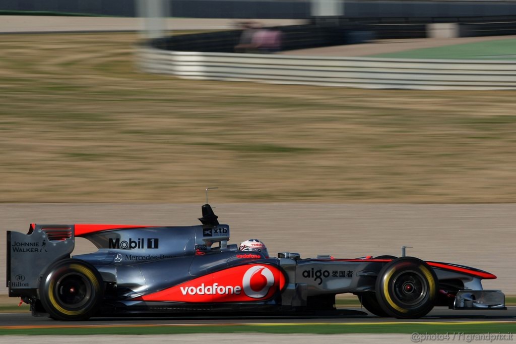 Valencia Test Febbraio 2011, 
Gary Paffett (GBR), Test Driver, McLaren Mercedes 