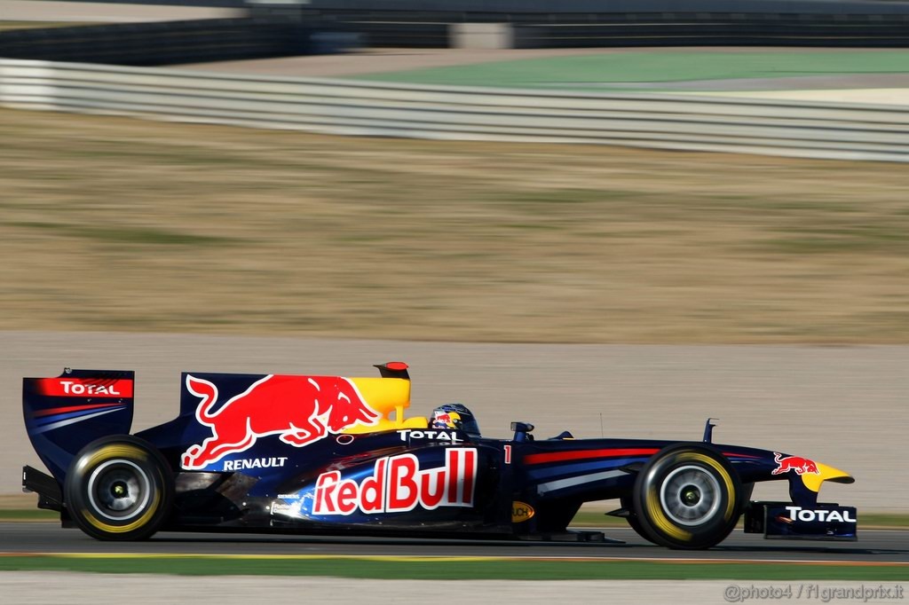 Valencia Test Febbraio 2011, 
Sebastian Vettel (GER), Red Bull Racing 