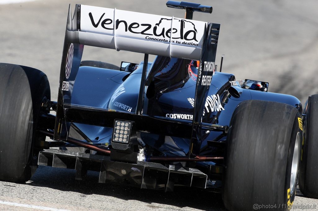 Valencia Test Febbraio 2011, 
Rubens Barrichello (BRA), AT&T Williams, FW33