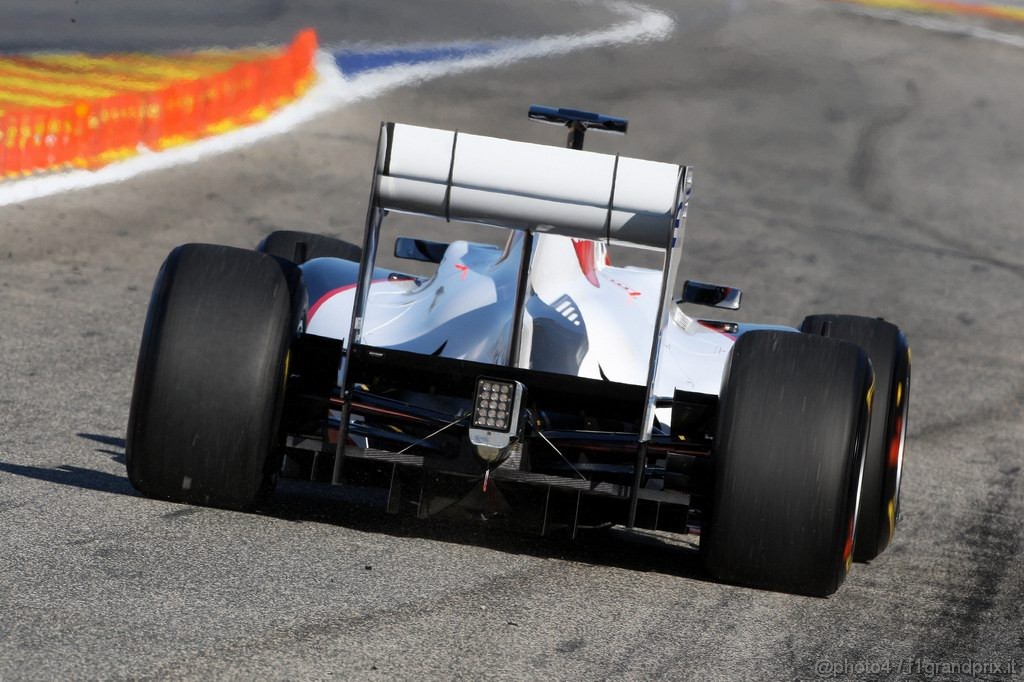 Valencia Test Febbraio 2011, 
Kamui Kobayashi (JAP), Sauber F1 Team, C30 
