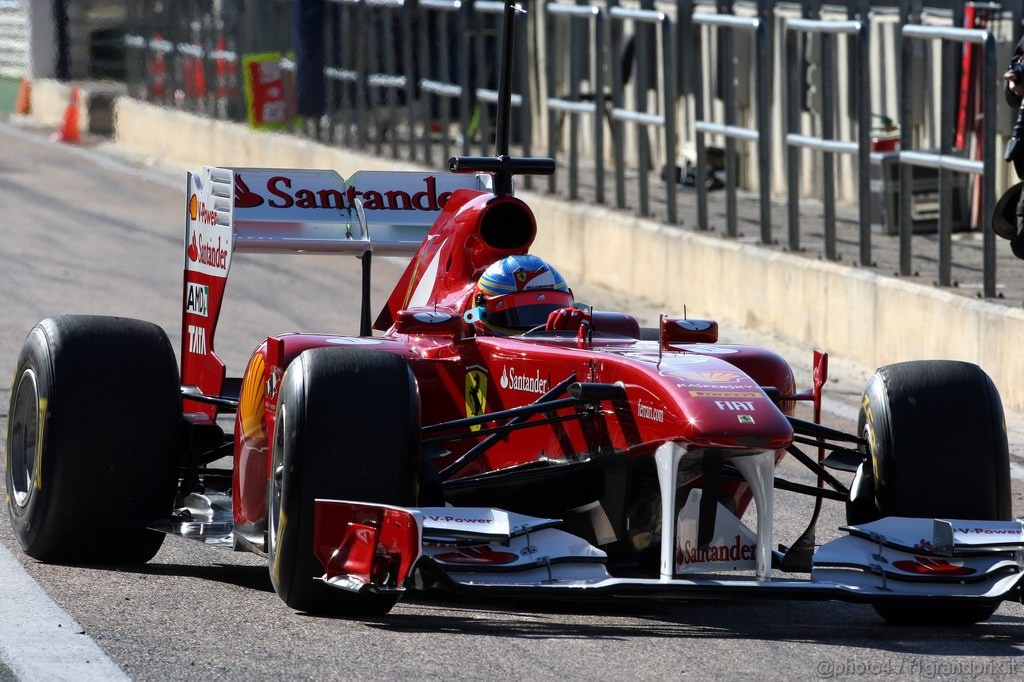 Valencia Test Febbraio 2011, 
Fernando Alonso (ESP), Ferrari, F150 