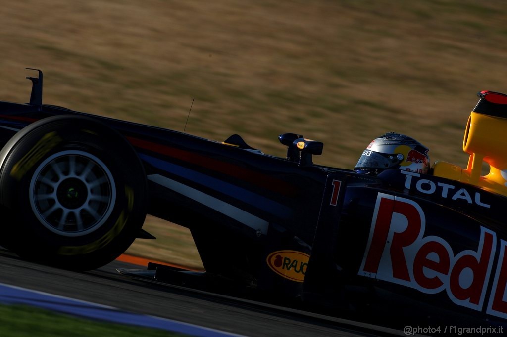 Valencia Test Febbraio 2011, 
Sebastian Vettel (GER), Red Bull Racing 