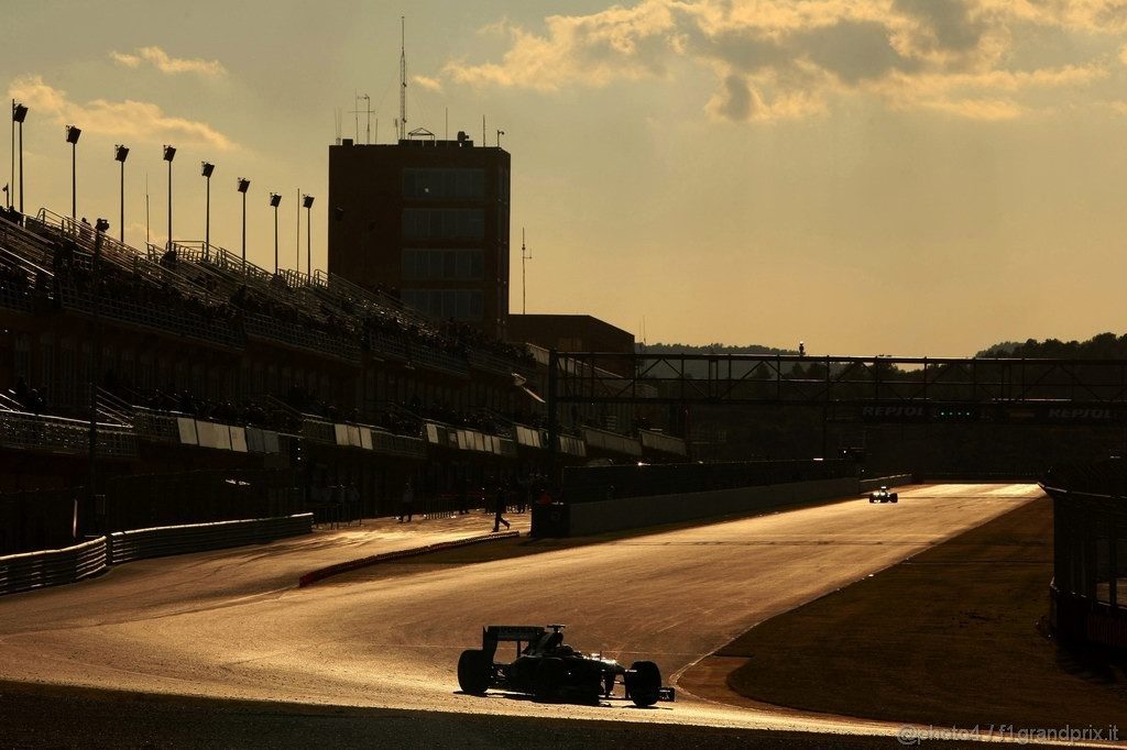 Valencia Test Febbraio 2011, 
Rubens Barrichello (BRA), Williams F1 Team