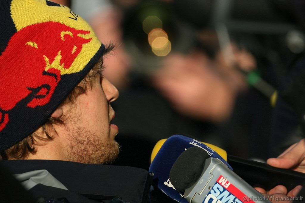 Valencia Test Febbraio 2011, 
Sebastian Vettel (GER), Red Bull Racing 