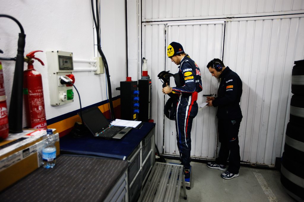 Valencia Test Febbraio 2011, during day one of winter testing at the Ricardo Tormo Circuit on February 1, 2011 in Valencia, Spain.