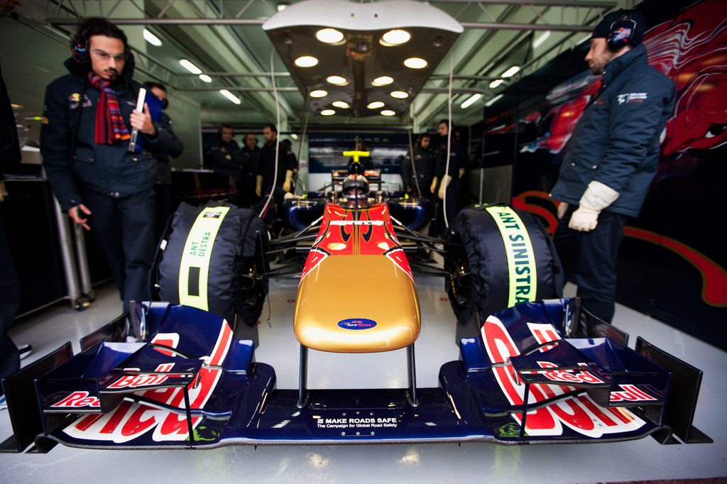 Valencia Test Febbraio 2011, during day one of winter testing at the Ricardo Tormo Circuit on February 1, 2011 in Valencia, Spain.