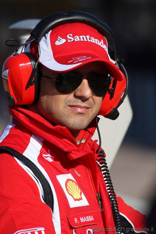 Valencia Test Febbraio 2011, 
Felipe Massa (BRA), Ferrari 