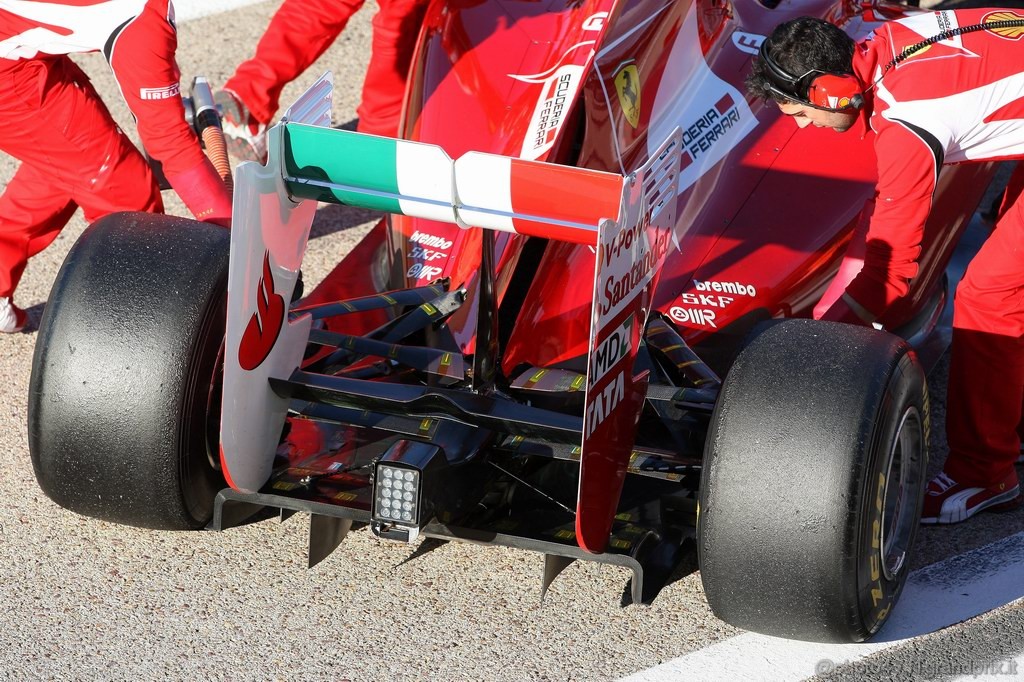Valencia Test Febbraio 2011, 
Ferrari, F150, detail 