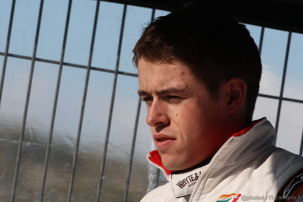 Valencia Test Febbraio 2011, Paul Di Resta (GBR), Force India F1 Team