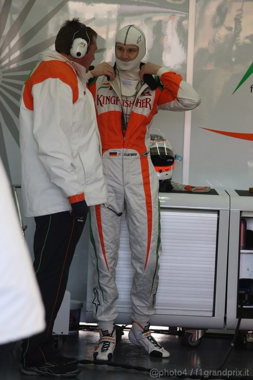 Valencia Test Febbraio 2011, Nico Hulkenberg (GER), Force India F1 Team, Test Driver 