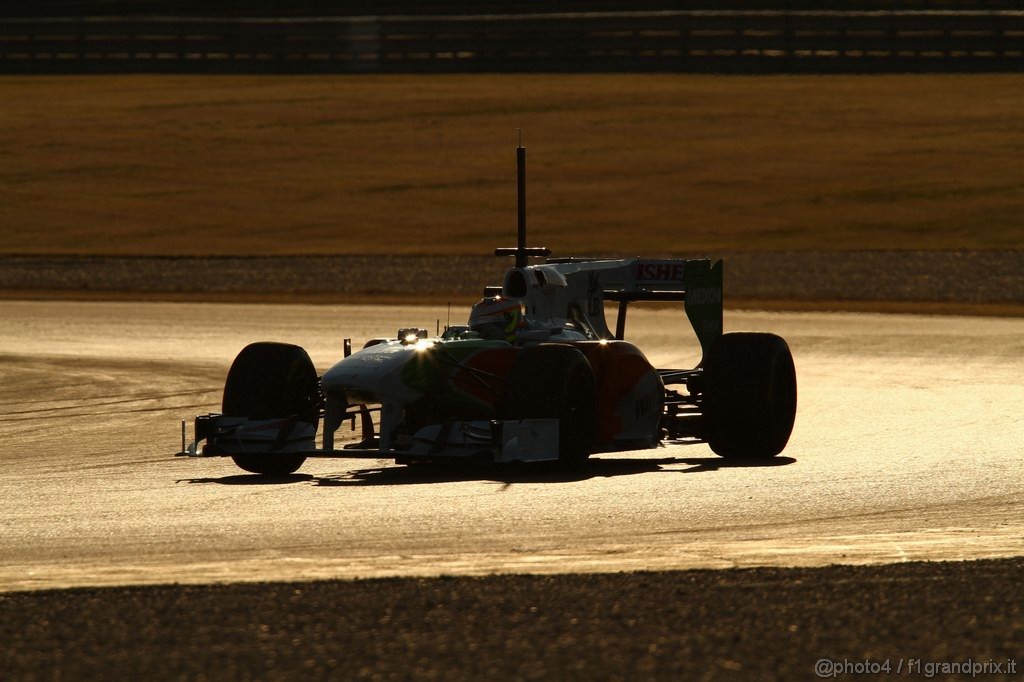 Valencia Test Febbraio 2011, Nico Hulkenberg (GER), Force India F1 Team, Test Driver 
