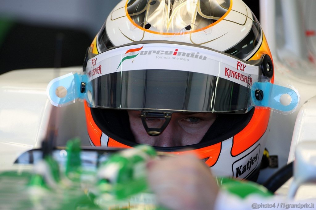 Valencia Test Febbraio 2011, Nico Hulkenberg (GER), Force India F1 Team, Test Driver 
