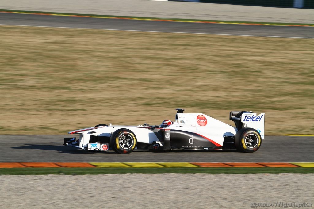 Valencia Test Febbraio 2011