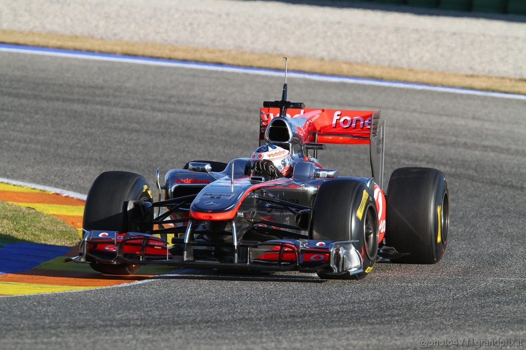 Valencia Test Febbraio 2011, Gary Paffett (GBR), Test Driver Mclaren Mercedes 
