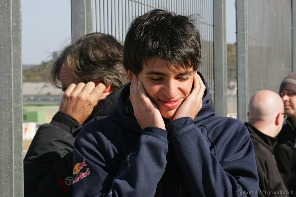 Valencia Test Febbraio 2011, Carlos Sainz Jr (ESP), son of Carlos Sainz (ESP) Ex WRC Champion 