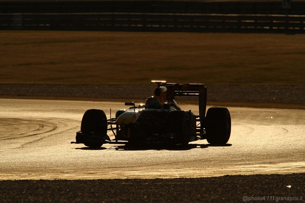 Valencia Test Febbraio 2011, Sebastian Vettel (GER), Red Bull Racing, RB7 