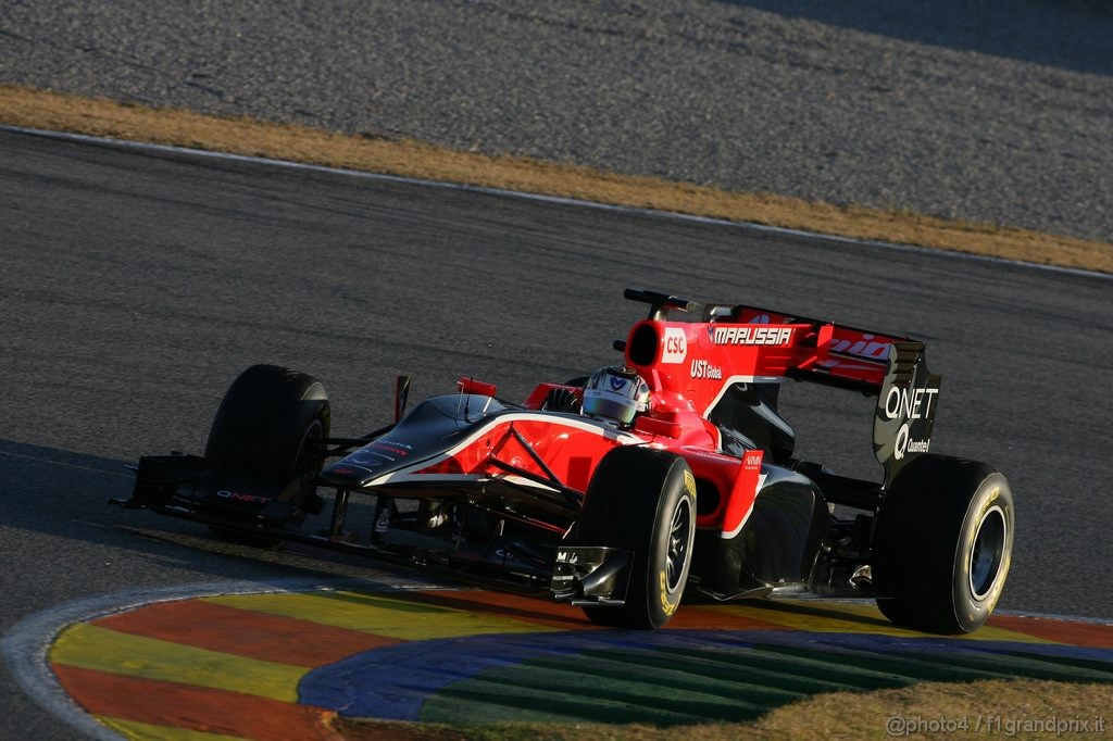 Valencia Test Febbraio 2011, 
Timo Glock (GER), Virgin Racing 