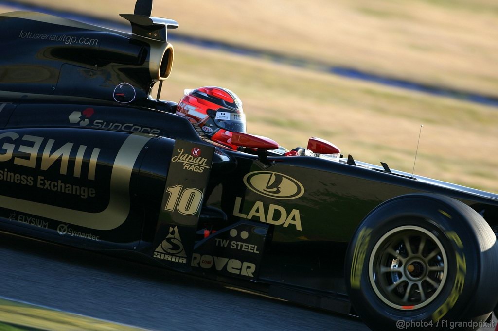 Valencia Test Febbraio 2011, Robert Kubica (POL), Lotus Renault GP, R31   