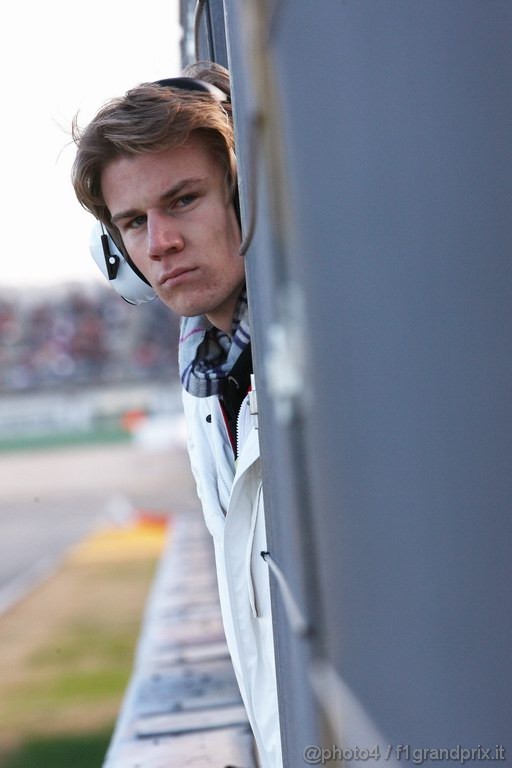 Valencia Test Febbraio 2011, 
Nico Hulkenberg (GER), Force India F1 Team, Test Driver 