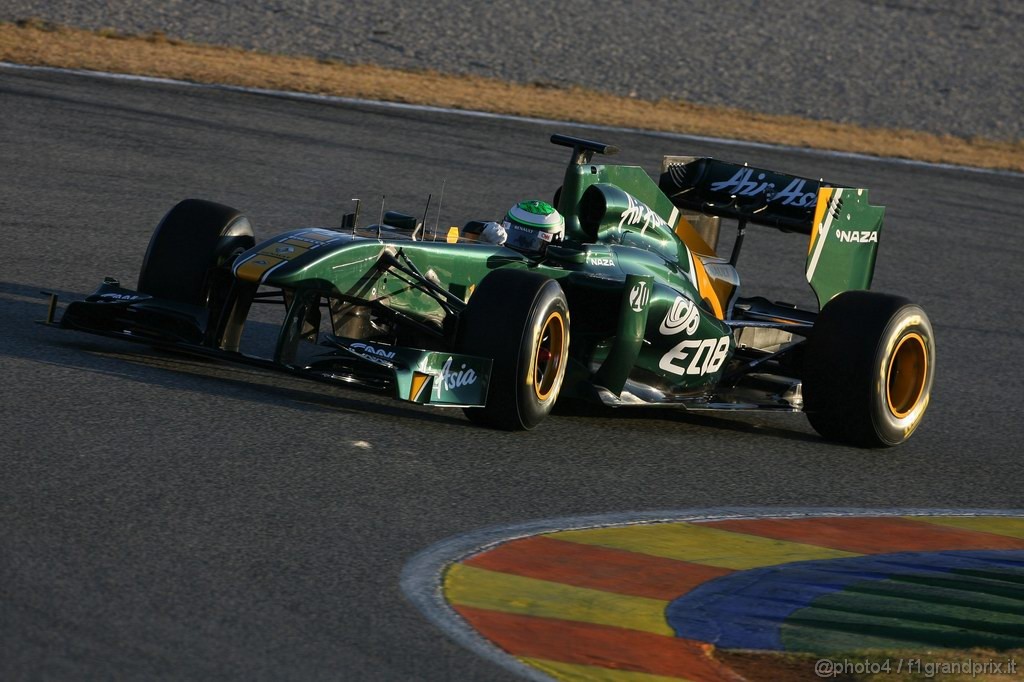 Valencia Test Febbraio 2011, 
Heikki Kovalainen (FIN), Team Lotus  