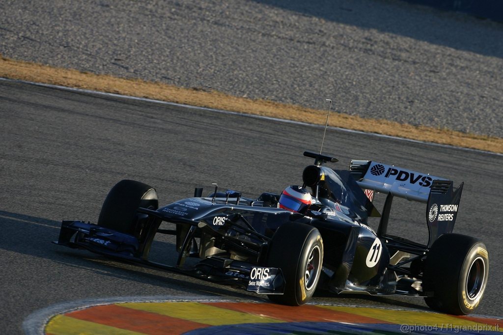 Valencia Test Febbraio 2011