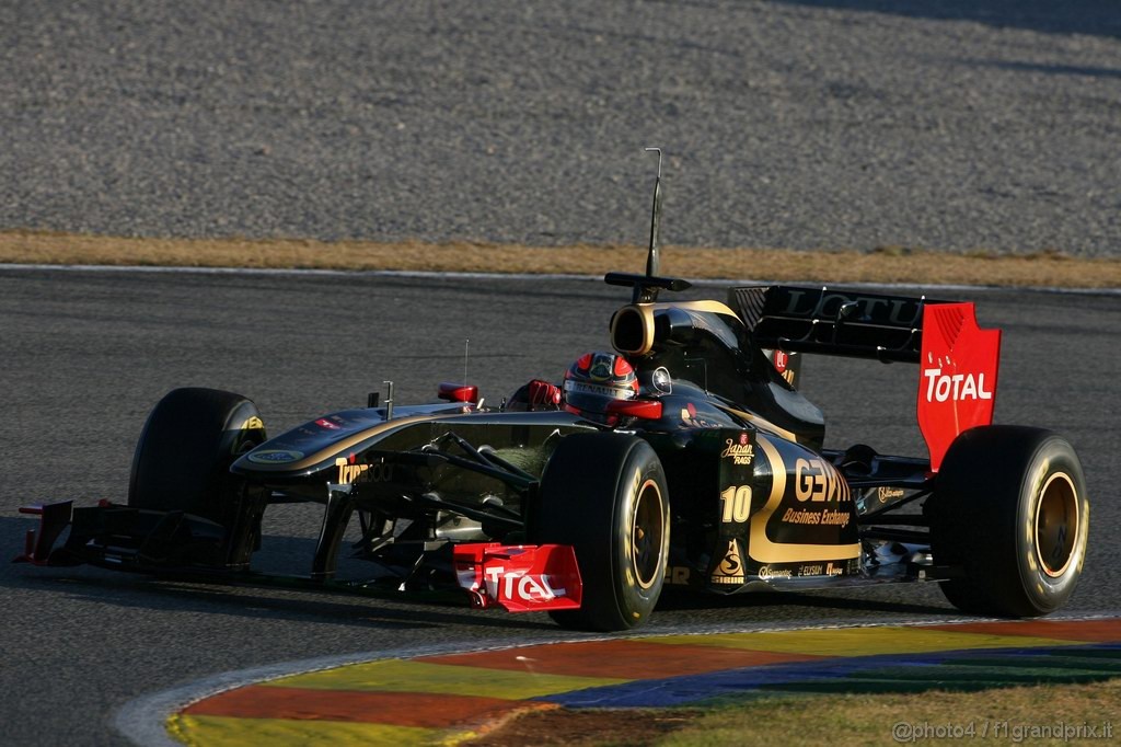 Valencia Test Febbraio 2011, 02.02.2011 Valencia, Spain, 
Robert Kubica (POL), Lotus Renault GP