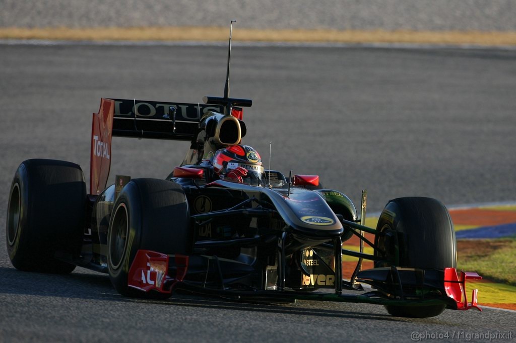 Valencia Test Febbraio 2011, 
Robert Kubica (POL), Lotus Renault GP 