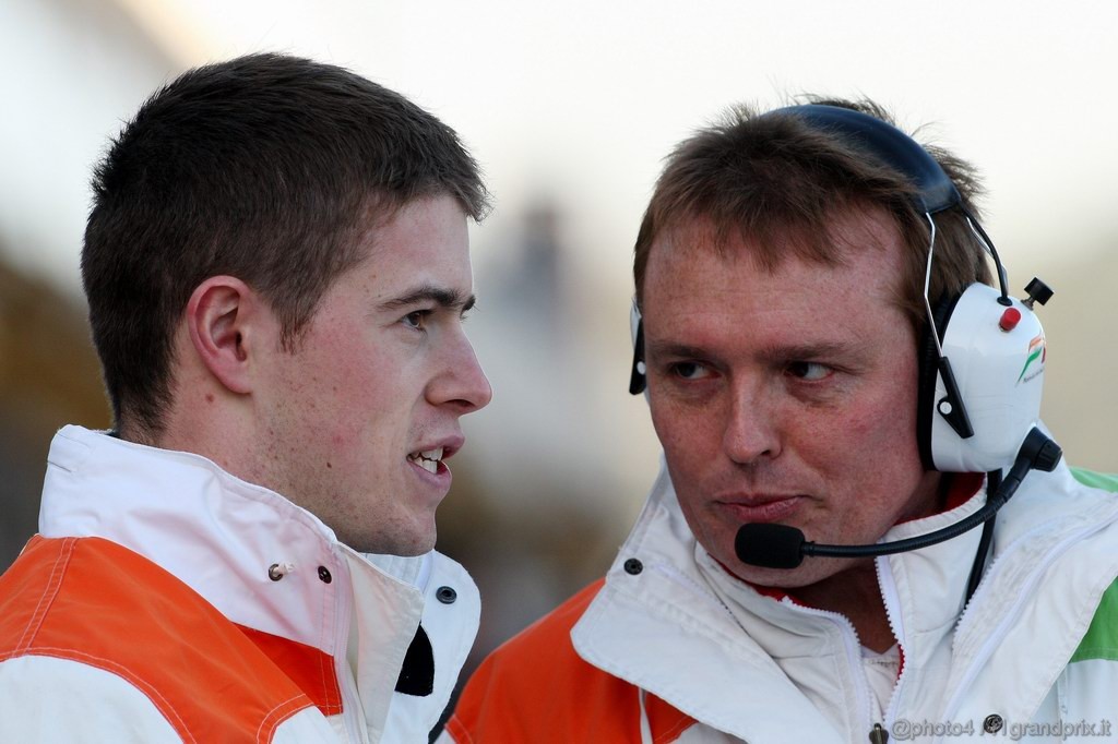 Valencia Test Febbraio 2011, 
Paul di Resta (GBR), Test Driver, Force India F1 Team 