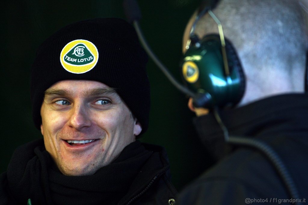 Valencia Test Febbraio 2011, 
Heikki Kovalainen (FIN), Team Lotus 