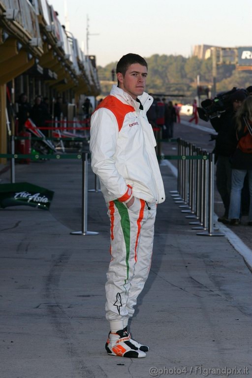 Valencia Test Febbraio 2011, Paul di Resta (GBR) Force India VJM03