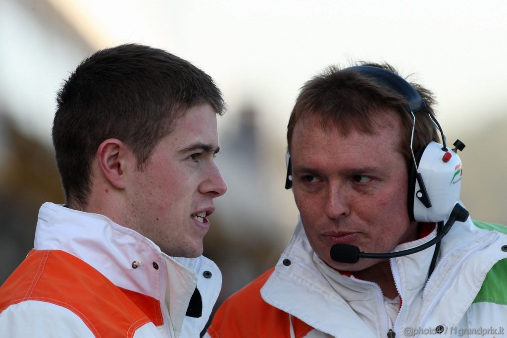 Valencia Test Febbraio 2011, Paul di Resta (GBR) Force India VJM03