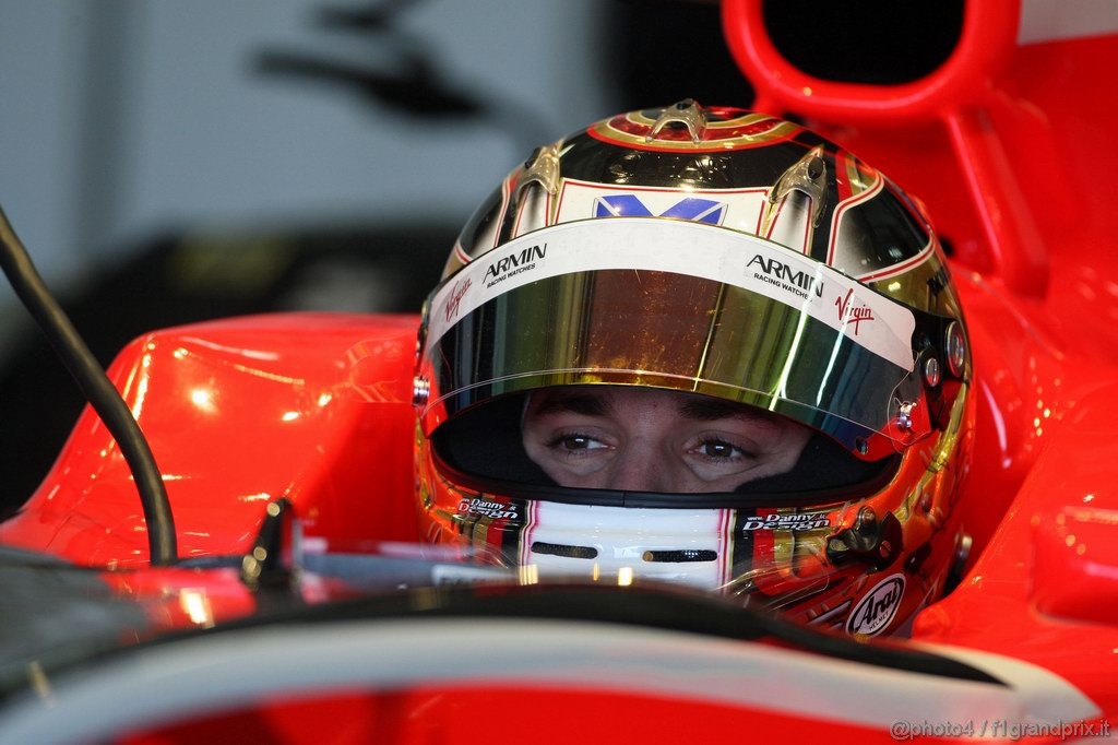 Valencia Test Febbraio 2011, Timo Glock (GER), Virgin Racing VR-02 