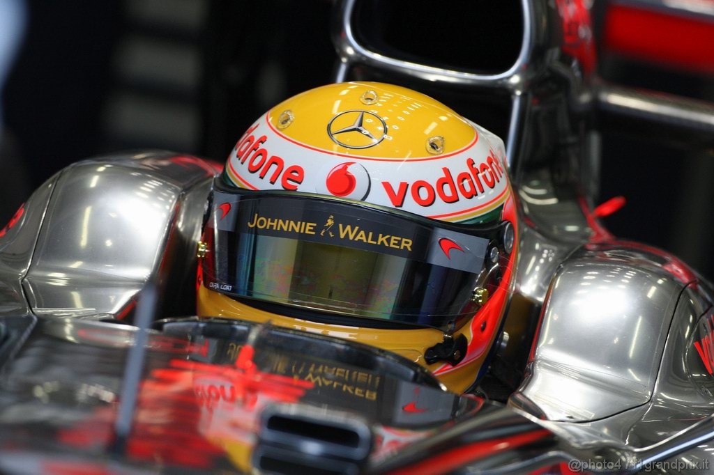 Valencia Test Febbraio 2011, Lewis Hamilton (GBR), McLaren Mercedes