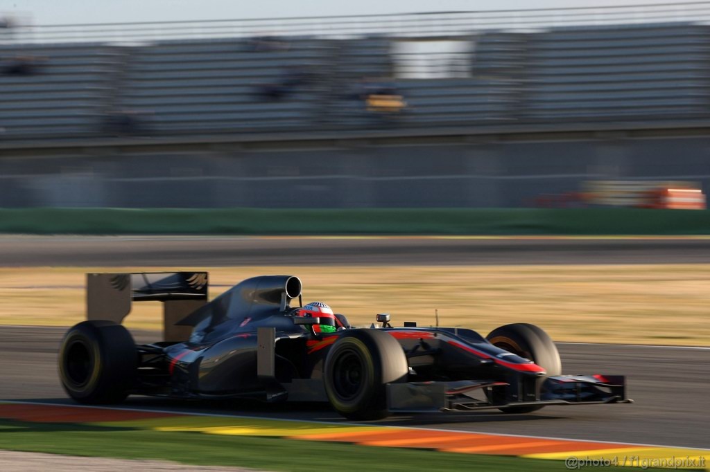 Valencia Test Febbraio 2011, Narain Karthikeyan (IND), Hispania Racing F1 Team, HRT 