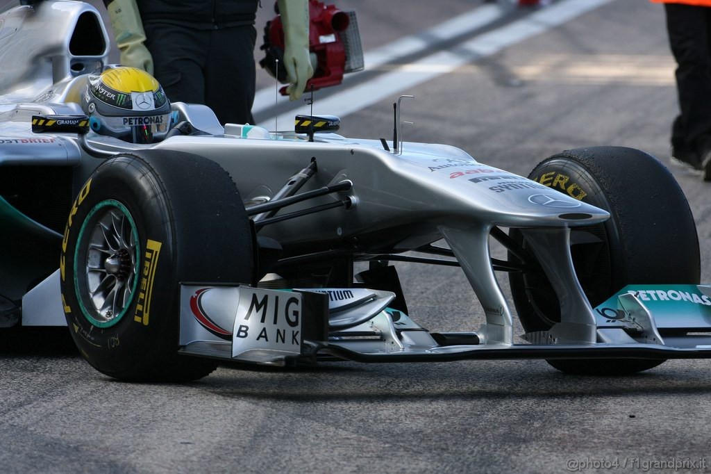 Valencia Test Febbraio 2011, Nico Rosberg (GER), Mercedes GP Petronas F1 Team, MGP W02 