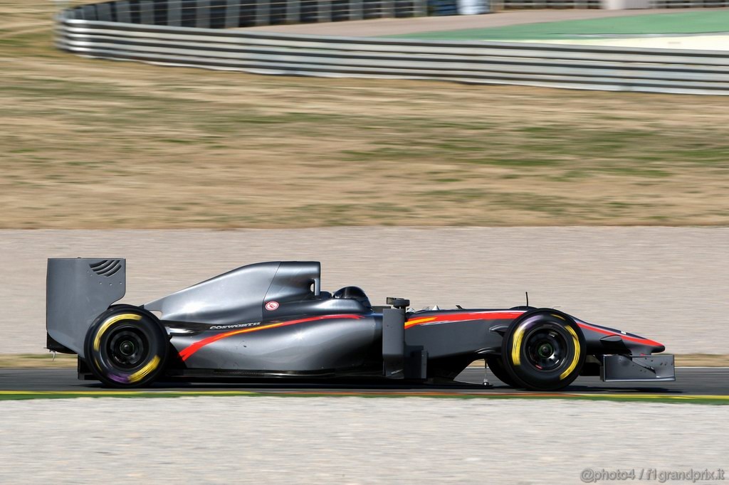 Valencia Test Febbraio 2011, 
Narain Karthikeyan (IND), Hispania Racing F1 Team, HRT 