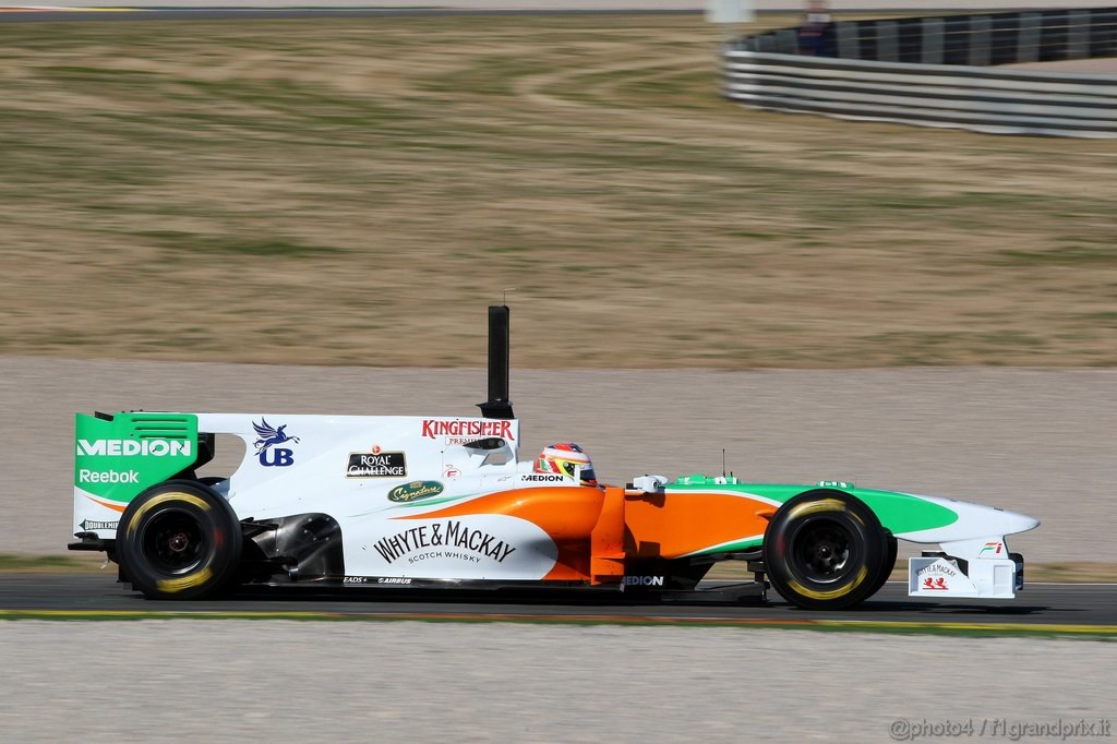 Valencia Test Febbraio 2011